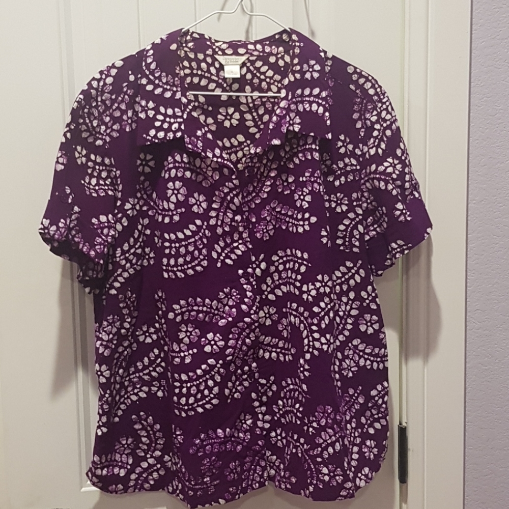 Womens button down dress shirt